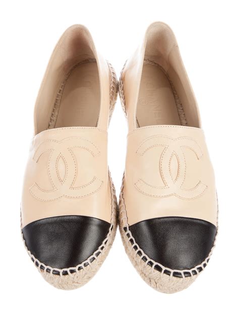 lambskin Chanel shoes